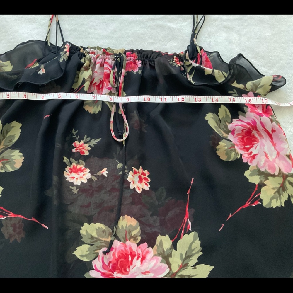 Express  blouse floral woman’s - Picture 10 of 12